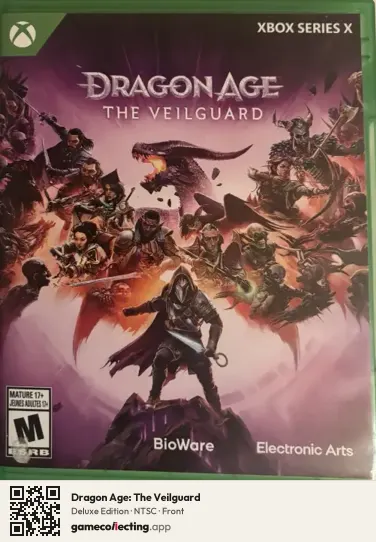 Dragon Age: The Veilguard Xbox Series X, NTSC box front