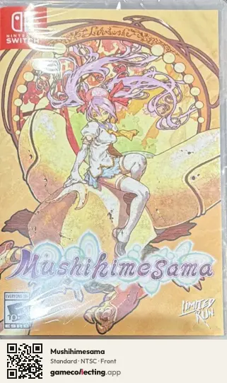 Mushihimesama Nintendo Switch, NTSC box front