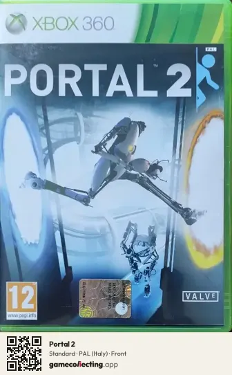 Portal 2 Xbox 360, Italy box front