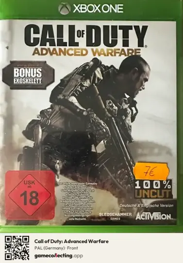 Call of Duty: Advanced Warfare Xbox One, Germany box front
