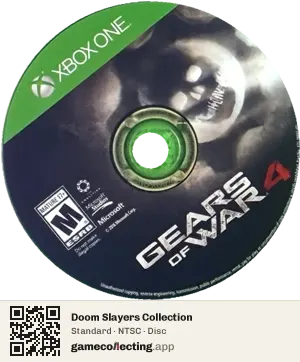 Doom Slayers Collection Xbox One, NTSC disc