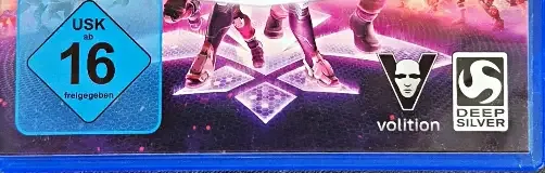 Agents of Mayhem, the USK square on its front