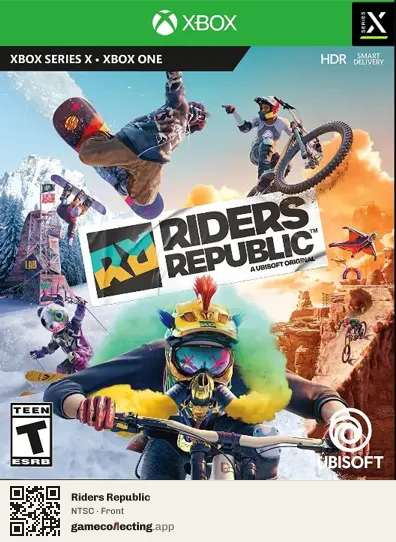 Riders Republic Xbox Series X, NTSC box front