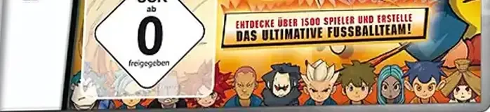 Inazuma Eleven 2: Firestorm, the USK square on its front