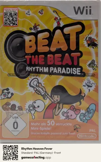 Rhythm Heaven Fever Nintendo Wii, Germany box front