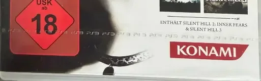 Silent Hill HD Collection, the USK square on its front