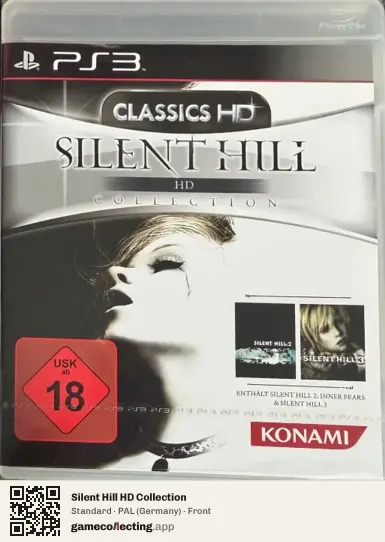 Silent Hill HD Collection PlayStation 3, Germany box front