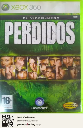 Lost: Via Domus Xbox 360, PAL box front