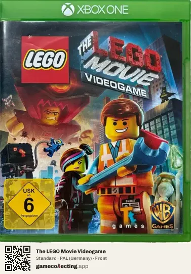 The LEGO Movie Videogame Xbox One, Germany box front