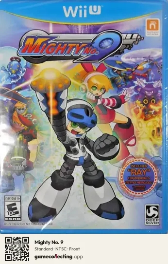 Mighty No. 9 Nintendo Wii U, NTSC box front