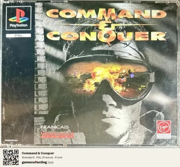 Command & Conquer PlayStation, France box front