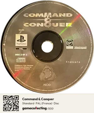 Command & Conquer PlayStation, PAL disc