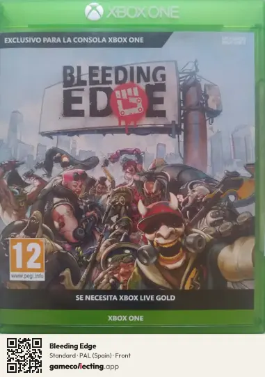 Bleeding Edge Xbox One, Spain box front