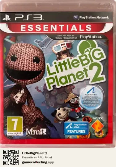 LittleBigPlanet 2 PlayStation 3, PAL box front