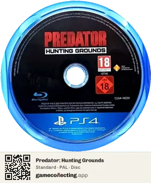 Predator: Hunting Grounds PlayStation 4, PAL disc