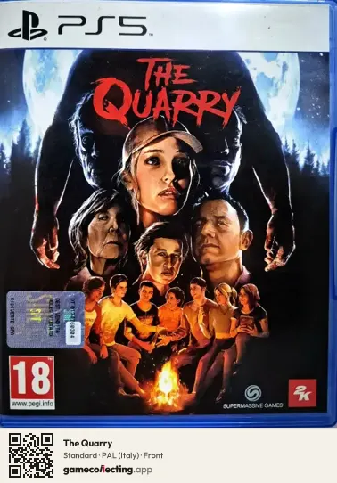 The Quarry PlayStation 5, Italy box front