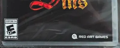 Saga of Sins, the ESRB box on its front