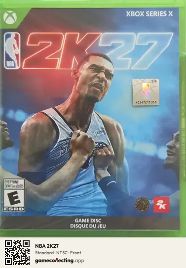 NBA 2K27 Xbox Series X, NTSC box front