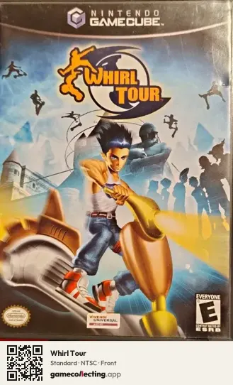 Whirl Tour Nintendo GameCube, NTSC box front