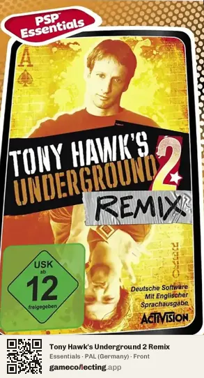Tony Hawk's Underground 2 Remix PlayStation Portable, Germany box front