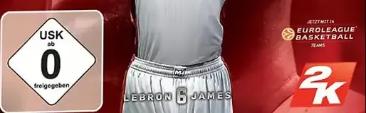 NBA 2K14, the USK square on its front