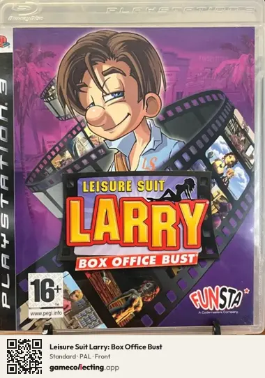 Leisure Suit Larry: Box Office Bust PlayStation 3, PAL box front