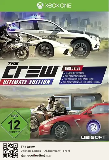 The Crew Xbox One, Germany box front