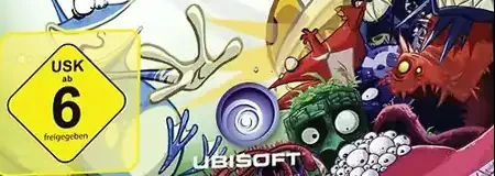 Rayman Origins, the USK square on its front