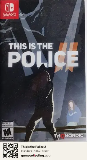 This Is the Police 2 Nintendo Switch, NTSC box front
