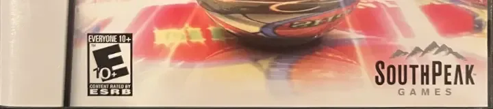 Dream Pinball 3D, the ESRB box on its front