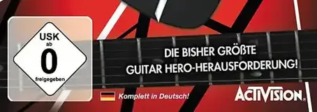 Guitar Hero: Van Halen, the USK square on its front