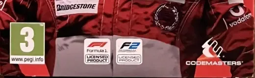 F1 2020, the PEGI square on its front
