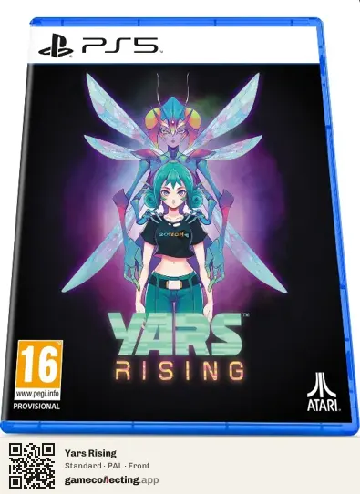 Yars Rising PlayStation 5, PAL box front