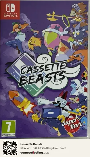 Cassette Beasts Nintendo Switch, United Kingdom box front