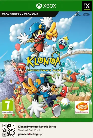 Klonoa Phantasy Reverie Series Xbox Series X, PAL box front