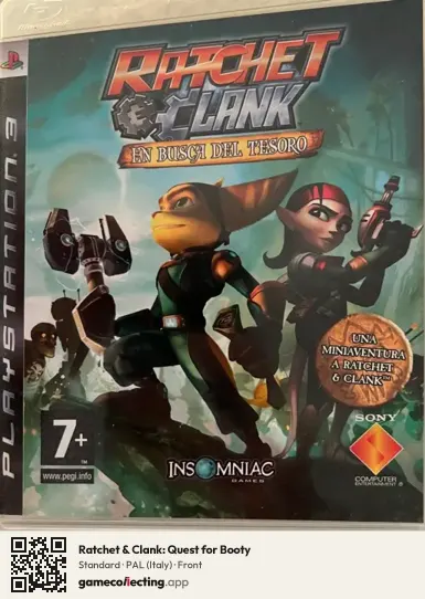 Ratchet & Clank: Quest for Booty PlayStation 3, Italy box front