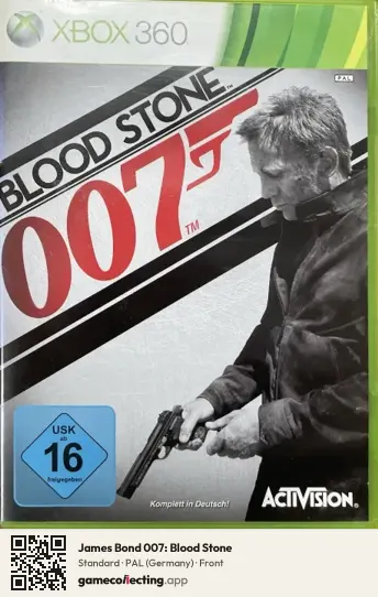 James Bond 007: Blood Stone Xbox 360, Germany box front