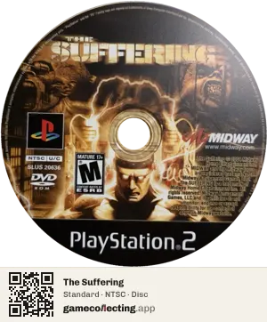 The Suffering PlayStation 2, NTSC disc