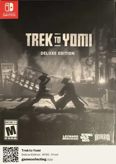 Trek to Yomi Nintendo Switch, NTSC box front