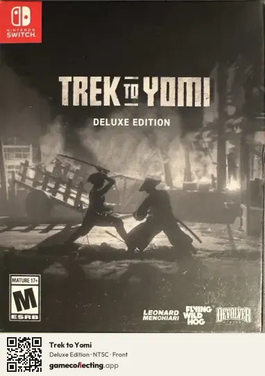 Trek to Yomi Nintendo Switch, NTSC box front