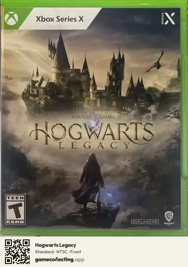 Hogwarts Legacy Xbox Series X, NTSC box front