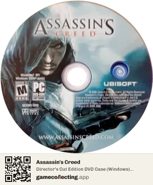 Assassin's Creed Computer, NTSC disc