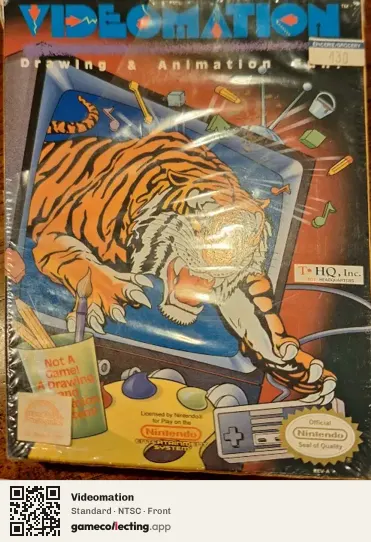 Videomation Nintendo Entertainment System, NTSC box front