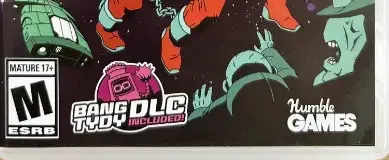 Void Bastards, the ESRB box on its front