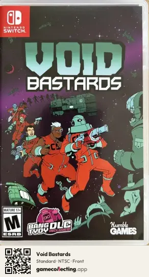 Void Bastards Nintendo Switch, NTSC box front