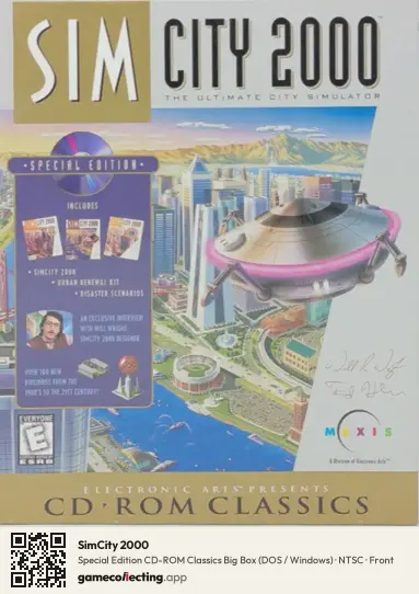 SimCity 2000 Computer, NTSC box front