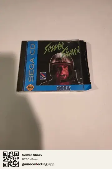 Sewer Shark Sega Mega-CD / Sega CD, NTSC box front