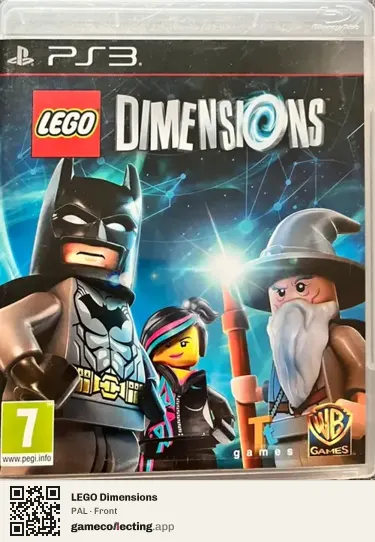 LEGO Dimensions PlayStation 3, PAL box front