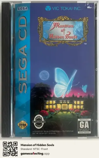 Mansion of Hidden Souls Sega Mega-CD / Sega CD, NTSC box front