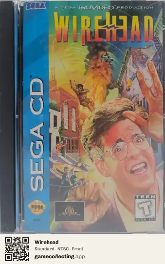 Wirehead Sega Mega-CD / Sega CD, NTSC box front